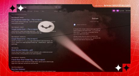 batman easter eggs google