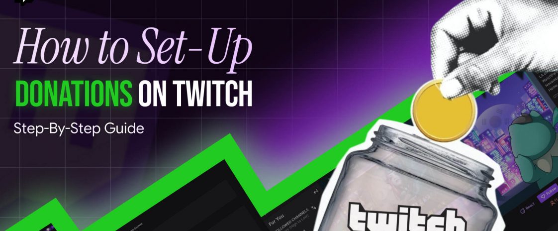 how to set up donations on Twitch