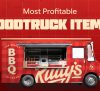 most profitable food truck items
