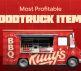 most profitable food truck items