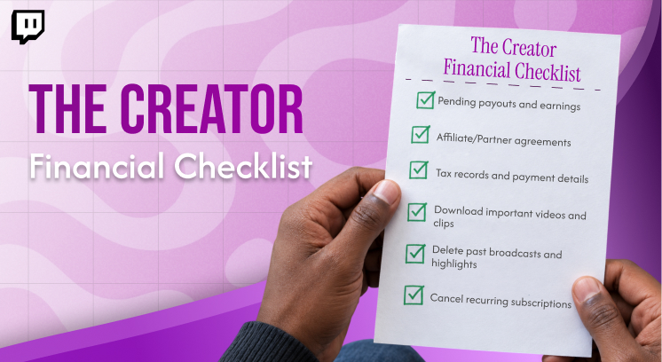 The Creator Financial Checklist