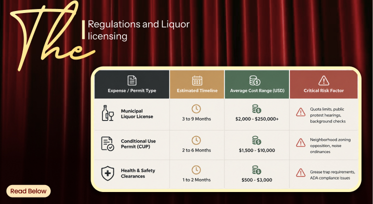The Regulations And Liquor Licensing