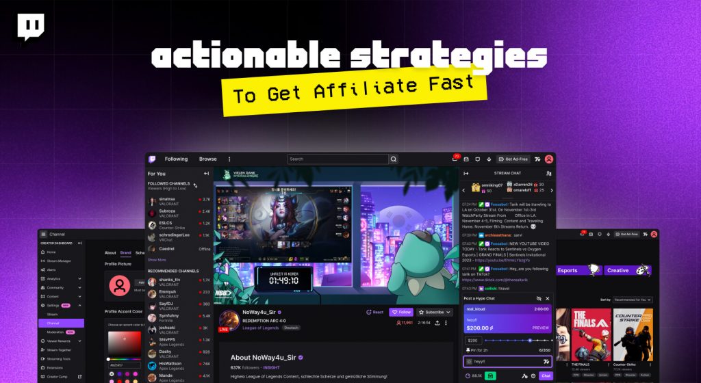 To Get Affiliate Fast